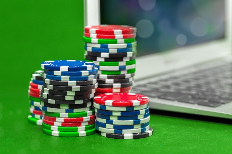 Tampilan meja AduQ di platform gm togel dengan pemain dan dealer
